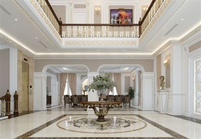 Thiết kế dinh thự tân cổ điển Đà Lạt đầy mộng mơ