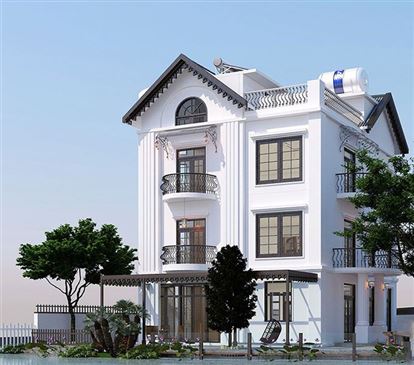 Biệt thự 3 tầng tân cổ điển tại Đà Lạt đẹp đẳng cấp