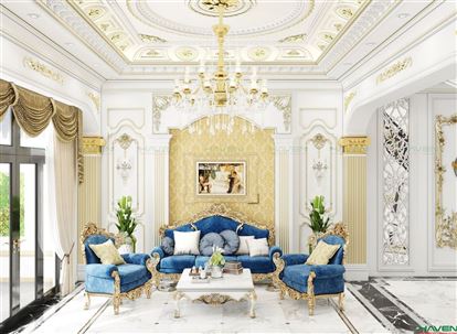 Nội thất dát vàng Lâu đài - Nâng tầm chất lượng cuộc sống